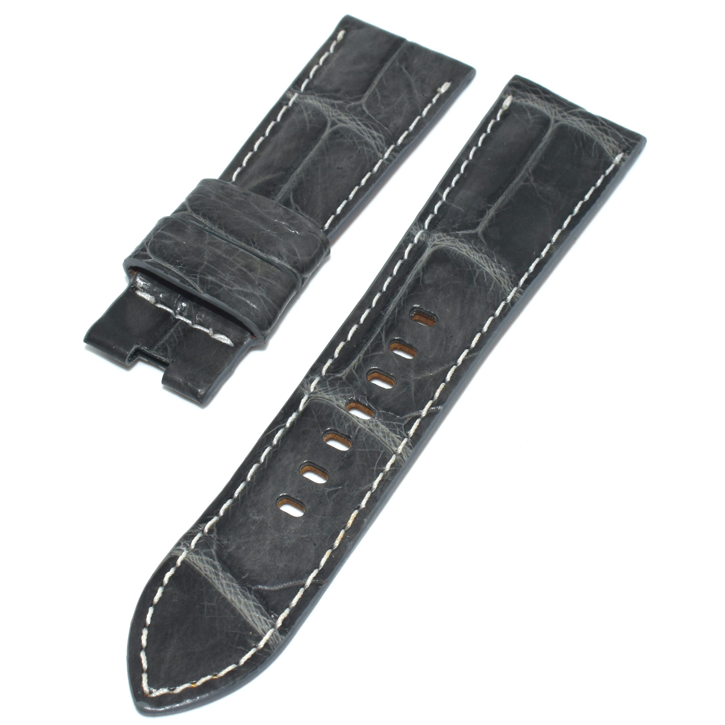 BS WATCH.FR Crocodile strap 27 22 mm for PANERAI