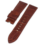 Crocodile strap 24/22 mm for PANERAI