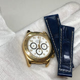 20/16 mm Crocodile strap pour ROLEX Daytona 16518